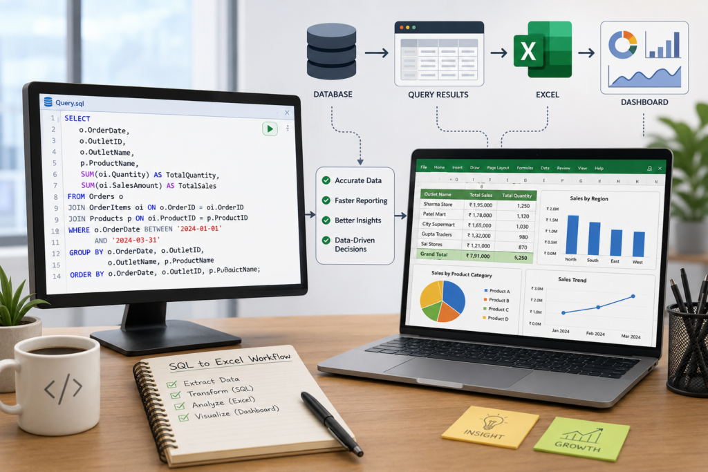 Practical SQL skills for reporting and MIS professionals